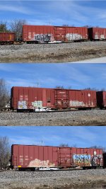 BNSF Beer Boxcars